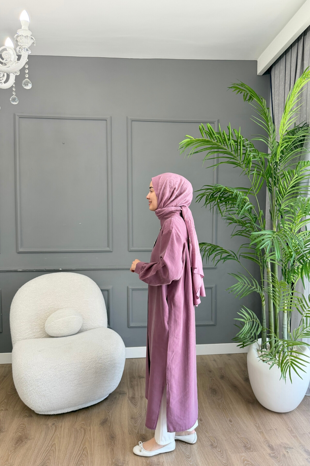 GİY ÇIK MODAL GÖMLEK 6523 GÜL