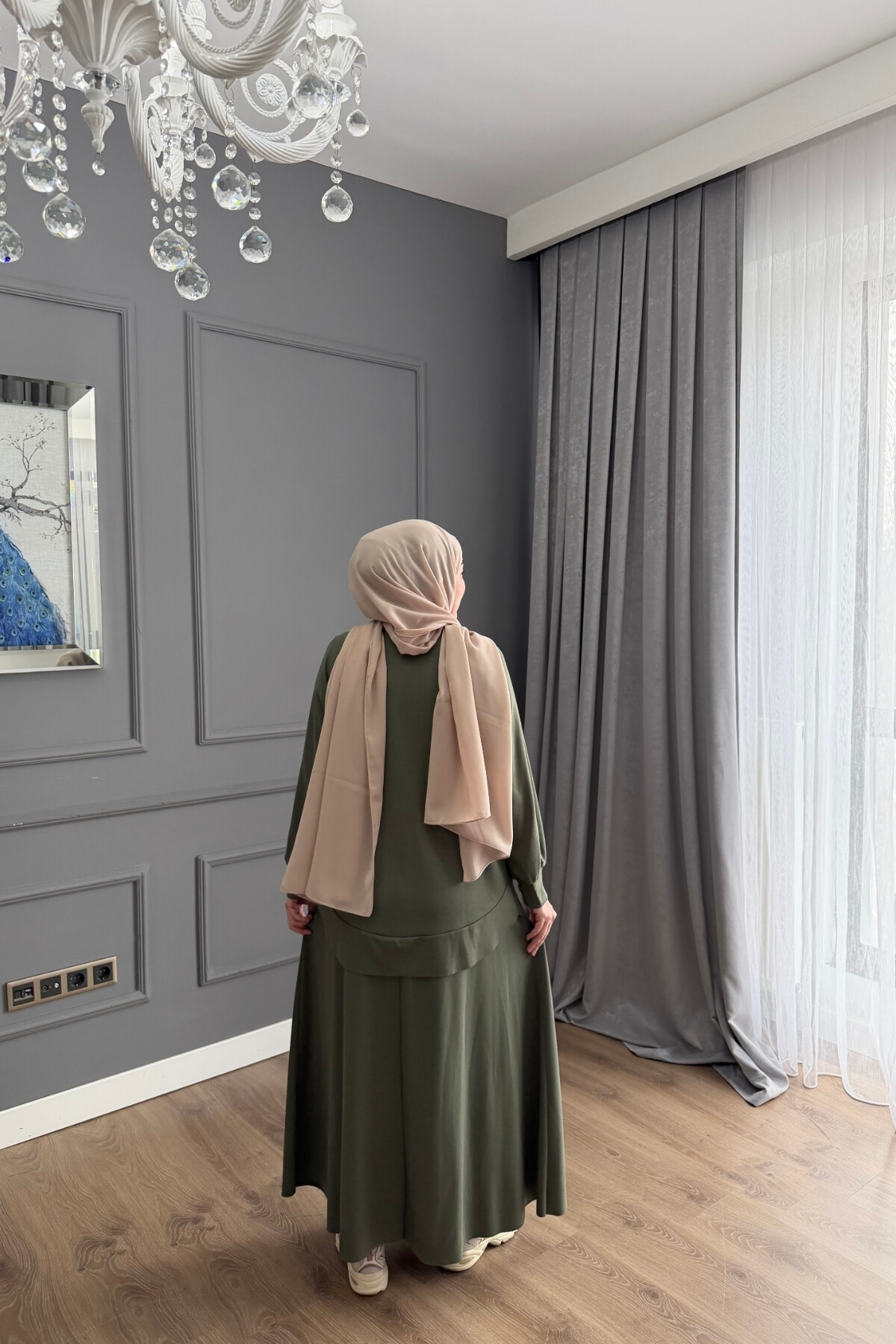 OYSHO ETEKLİ TAKIM 4400 HAKİ