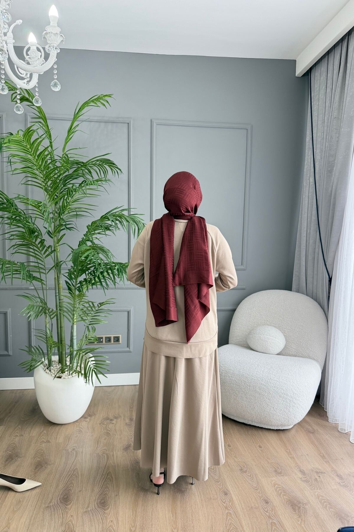 OYSHO ETEKLİ YAZLIK KUMAŞ  TAKIM 4425 TAŞ