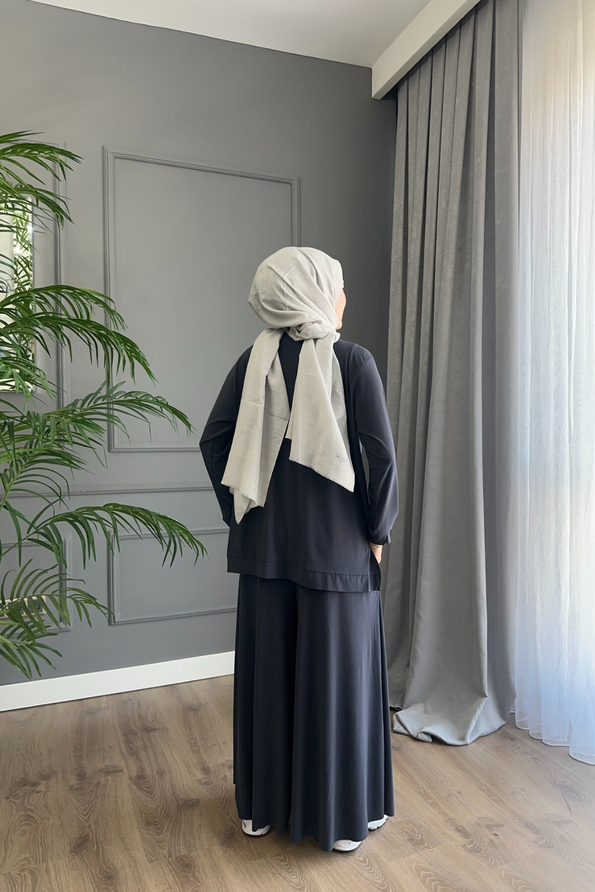 Sandy Pantalon Fresh Takım 4206  Antrasit