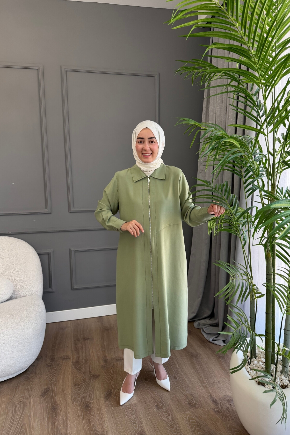 TENSEL KUMAŞ FERMUARLI KAP 5674 ÇAĞLA
