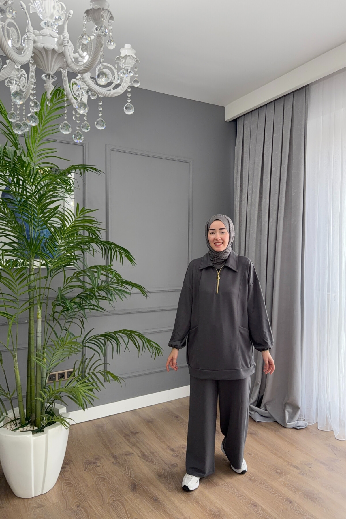 TORBA CEPLİ OYSHO TAKIM 4408 ANTRASİT