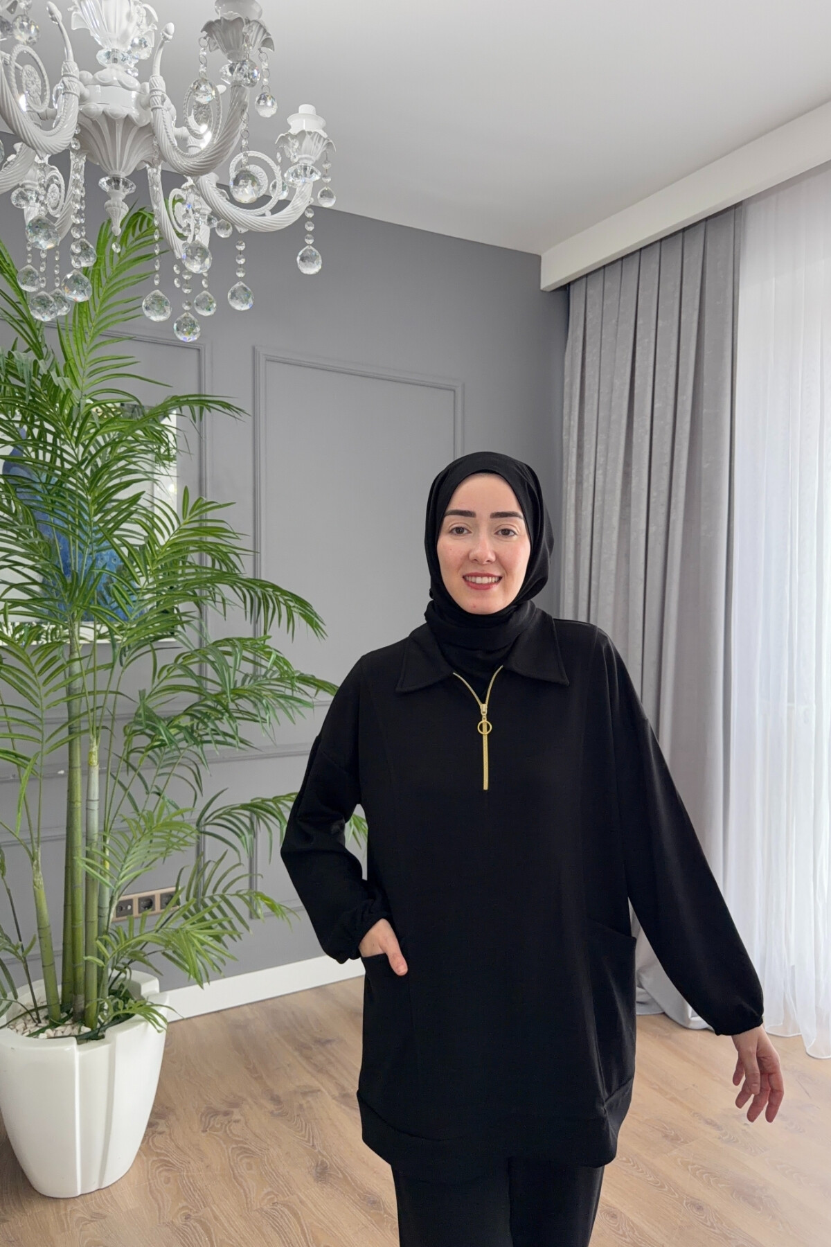 TORBA CEPLİ OYSHO TAKIM 4408 SİYAH