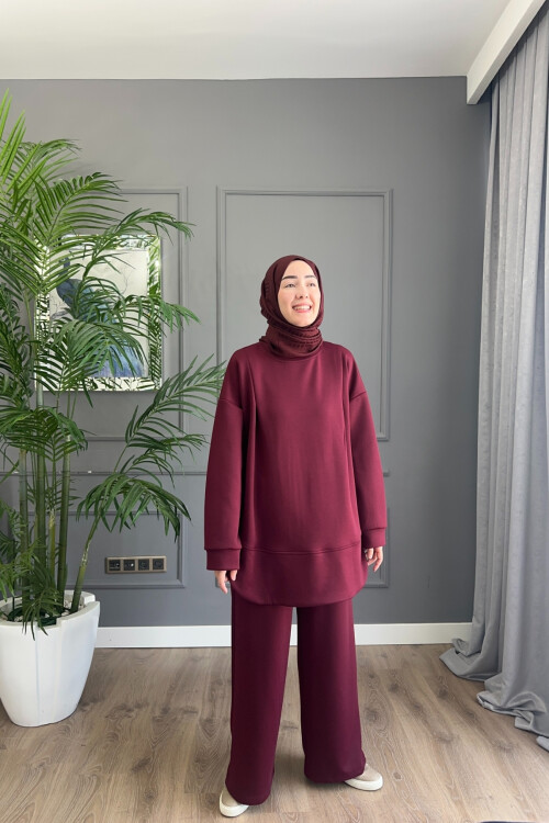 AMATİST KALIN OYHSHO TAKIM BORDO