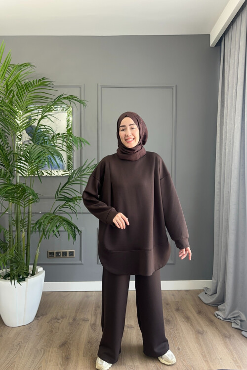 AMATİST KALIN OYHSHO TAKIM KAHVE