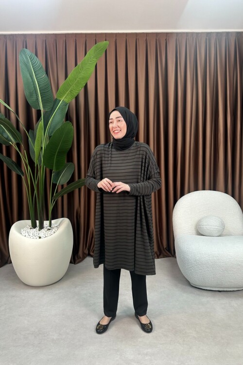 ÇİZGİLİ TUNİK 723 HAKİ