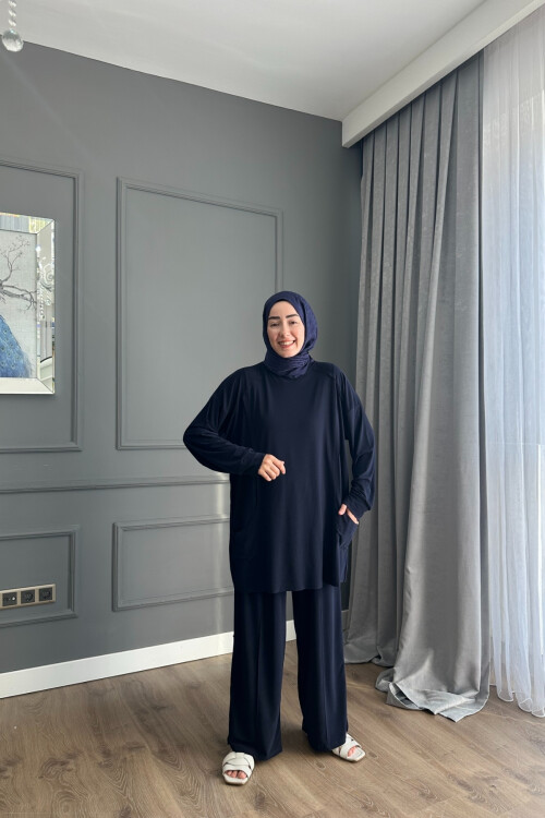 EFLİN SANDY PANTALON TAKIM 4002 LACİVERT