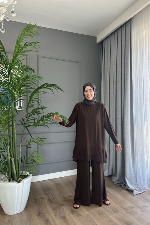 İSPANYOL PAÇA SANDY TAKIM 4211 KAHVE