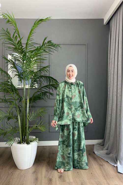 KAMUFLAJ DESEN MANGO KUMAŞ TAKIM HAKİ