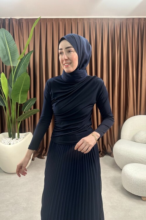 KIRIŞIK ÇAPRAZ BADİ LACİVERT