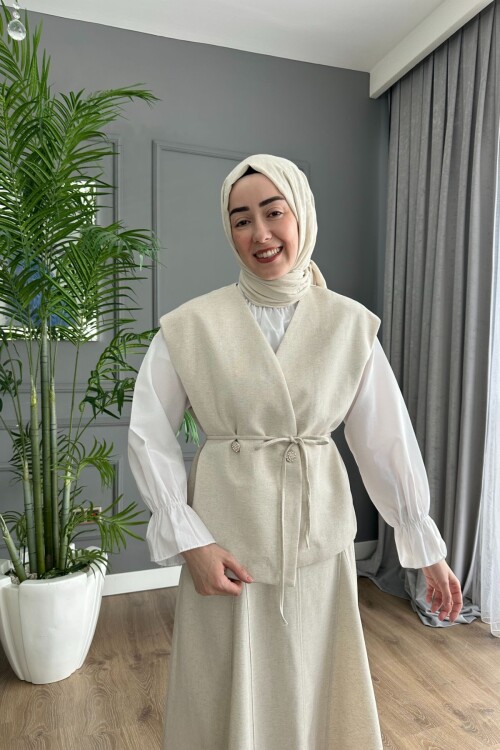 KRİSTAL YELEK TAKIM 3044 TAŞ