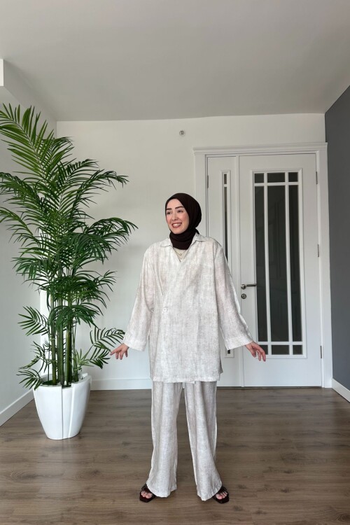 LİNEN NATUREL MODEL 2084 TAŞ