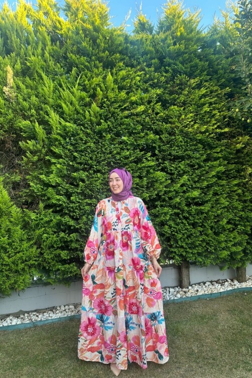 MANOLYA MODEL MANGO KUMAŞ ELBİSE