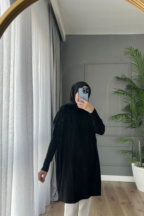 OVERSİZE TUNİK SİYAH 3399