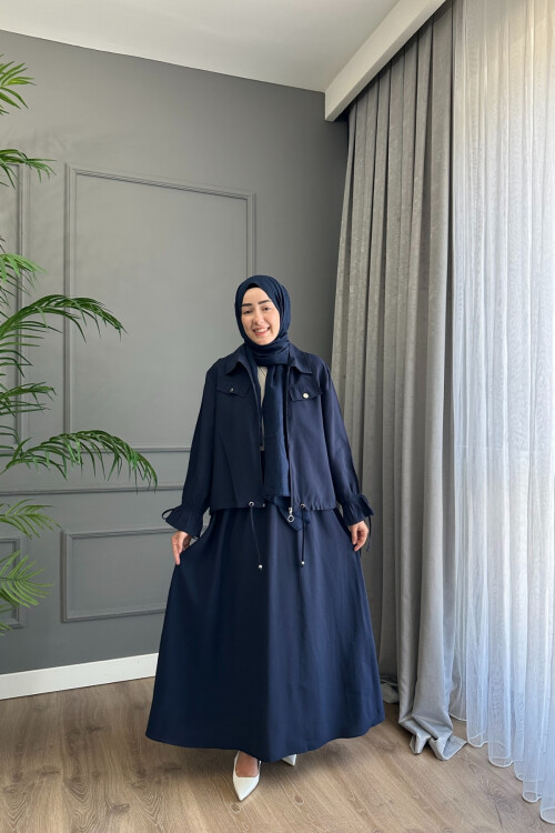 PRİVE MODAL TAKIM LACİVERT 4212