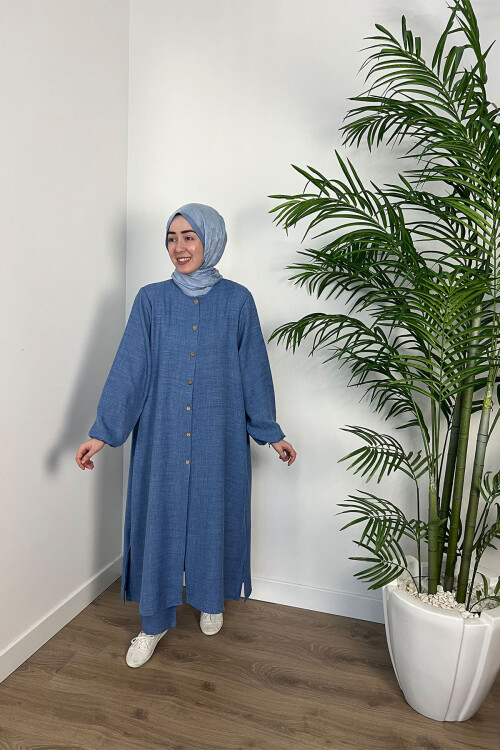 RELAX KETEN DOKULU TAKIM 4179 MAVİ