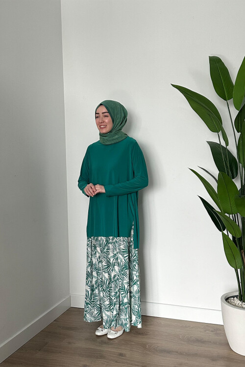 SANDY DESENLİ ETEK TAKIM 4185 BENETTON