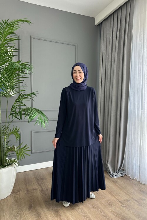 SANDY ETEK TAKIM 4125 LACİVERT