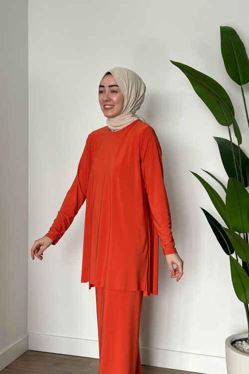 SANDY PANTOLON TAKIM 5026 TURUNCU