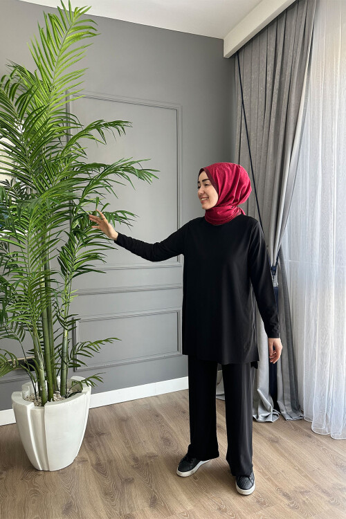 SANDY PANTOLON TAKIM 5026 SİYAH