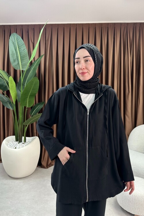 TENSEL KUMAŞ EFİL TAKIM 2074 SİYAH 