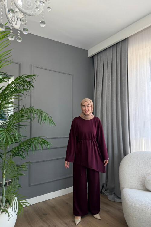 ASİMETRİK OYSHO İKİLİ TAKIM 2007 BORDO