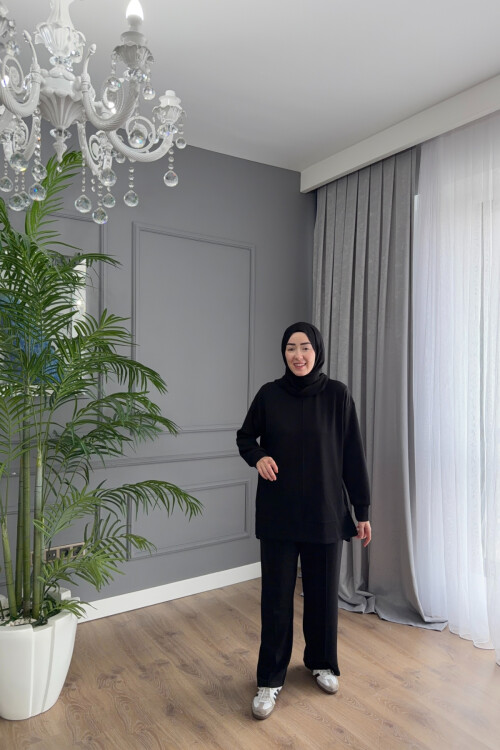 DÜZ BİYELİ OYSHO TAKIM 4402 SİYAH