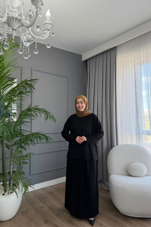 ETEK PANTALON OYSHO İKİLİ TAKIM 2008 SİYAH