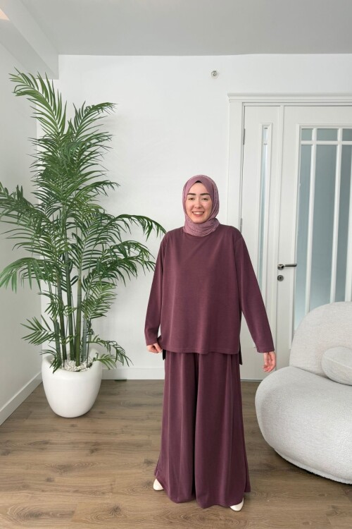 ETEK PANTALON OYSHO TAKIM 4426 VİŞNE