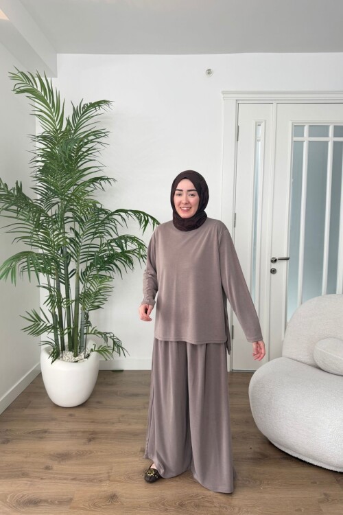 ETEK PANTALON OYSHO TAKIM 4426 VİZON