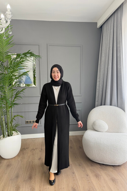 MERSERİZE HIRKA 6108 SİYAH