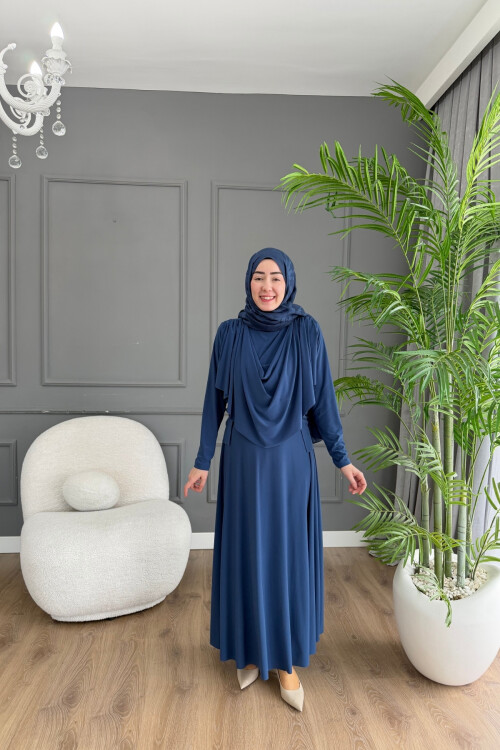 SANDY ETEK TAKIM ÖNÜ BÜZGÜLÜ 4250 İNDİGO