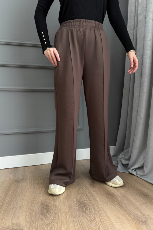 Scuba Pantalon Kahve