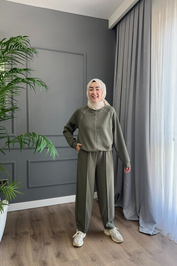 ÇİÇEK BASKILI OYSHO TAKIM HAKİ