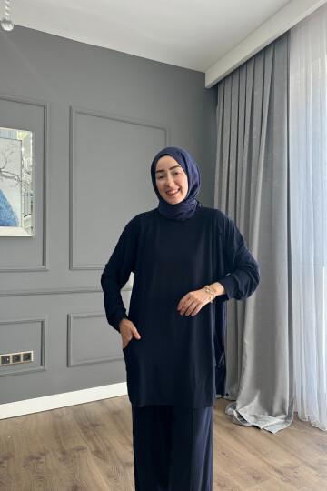 EFLİN SANDY PANTALON TAKIM 4002 LACİVERT