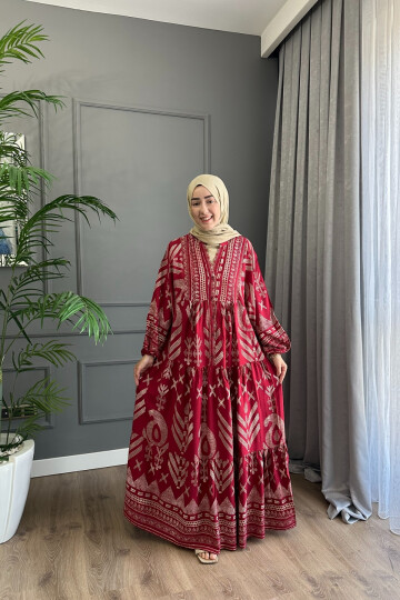 İNDİA MODEL BORDO