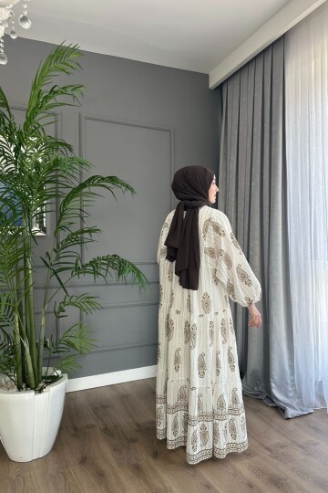 SWAN MODEL MANGO KUMAŞ ELBİSE