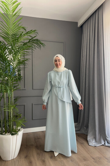 PARİS ELBİSE 2059 BEBE MAVİ