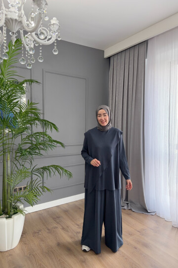 ASİMETRİK MODEL OYSHO TAKIM 4405 ANTRASİT