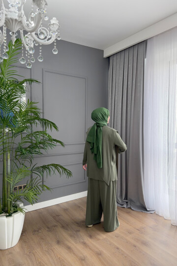 ASİMETRİK MODEL OYSHO TAKIM 4405 HAKİ