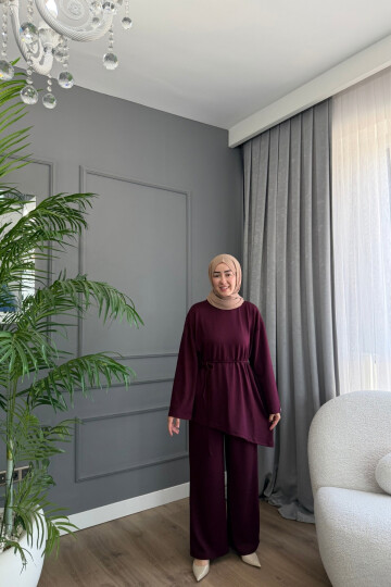 ASİMETRİK OYSHO İKİLİ TAKIM 2007 BORDO