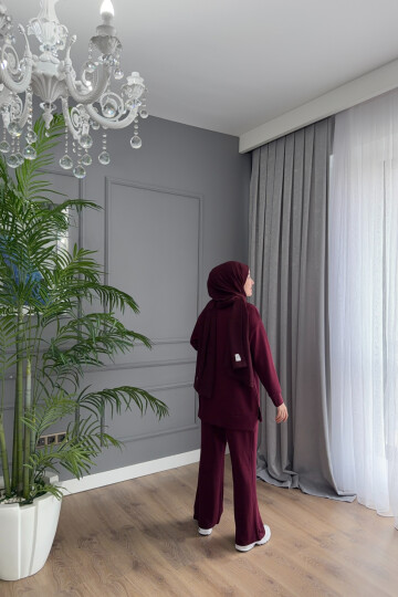 DÜZ BİYELİ OYSHO TAKIM 4402 BORDO