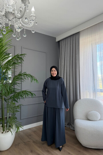 ETEK PANTALON OYSHO İKİLİ TAKIM 2008 ANTRASİT