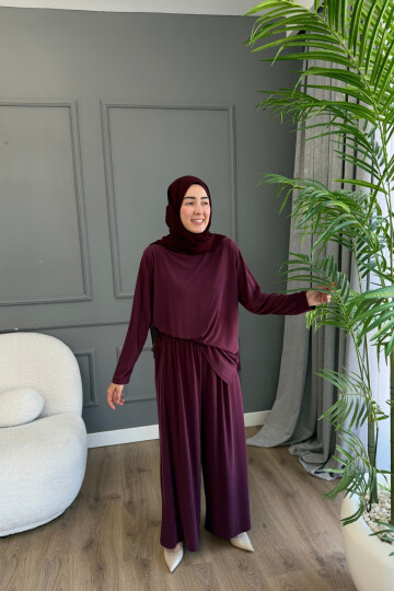 ETEK PANTALON OYSHO TAKIM 4427 MÜRDÜM