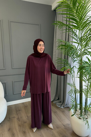ETEK PANTALON OYSHO TAKIM 4427 MÜRDÜM