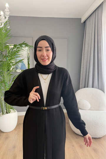 MERSERİZE HIRKA 6108 SİYAH