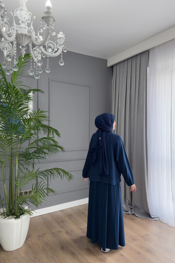 OYSHO ETEKLİ TAKIM 3048 LACİVERT