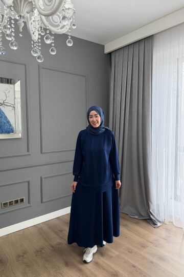 OYSHO ETEKLİ TAKIM 4400 LACİVERT