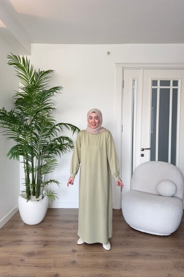 OYSHO KUMAŞ YAZLIK ELBİSE 1516 ÇAĞLA