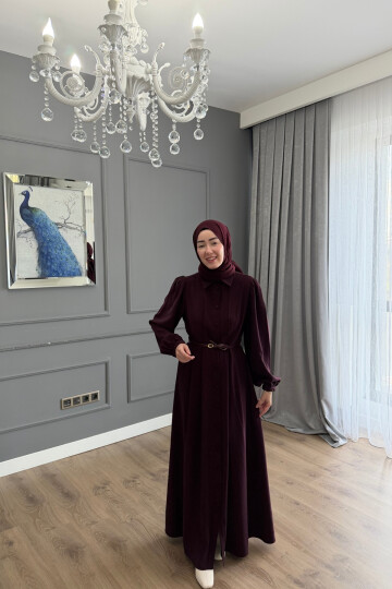QUPRA TENSEL ELBİSE BORDO
